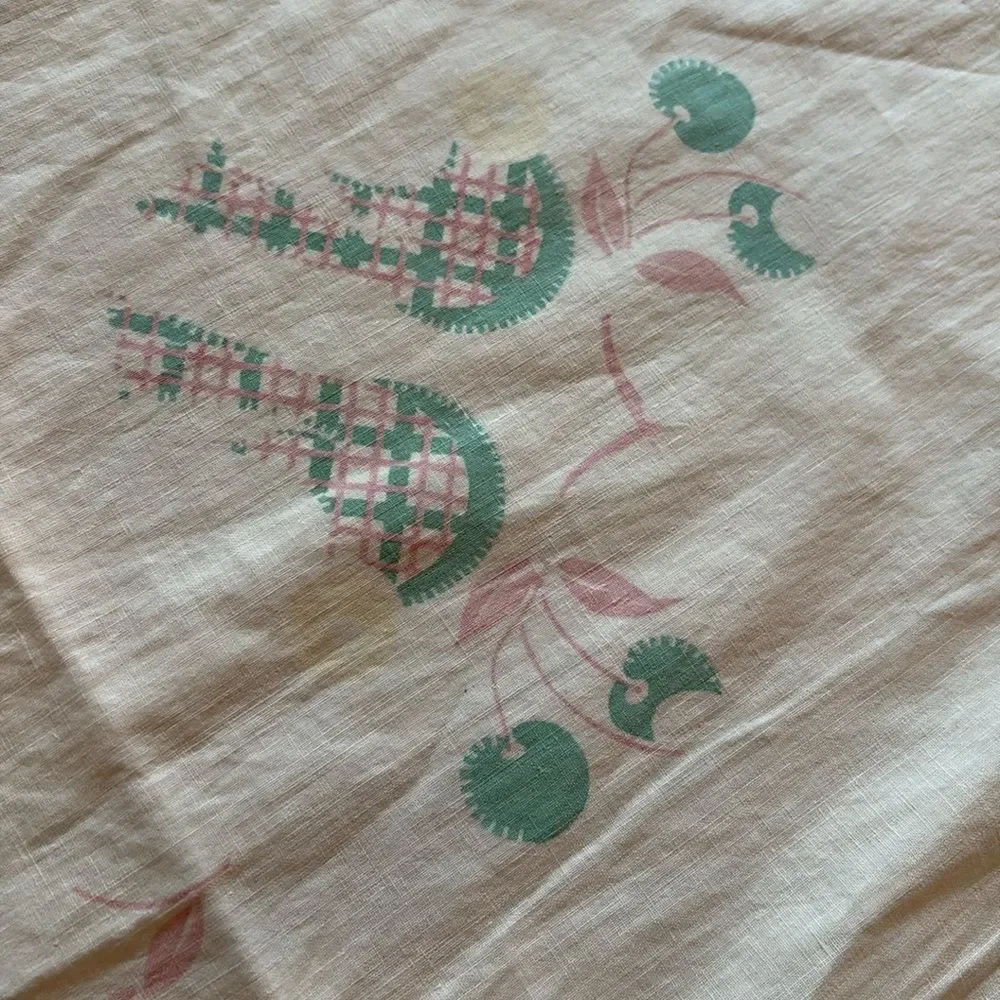 Handmade vintage hand